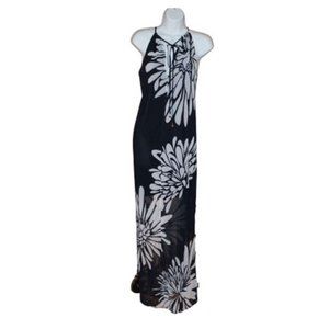 Trina Turk Silk Halter Maxi Dress (Like New) Size 6